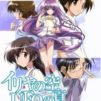 Постер аниме Небо Ирии, или лето НЛО